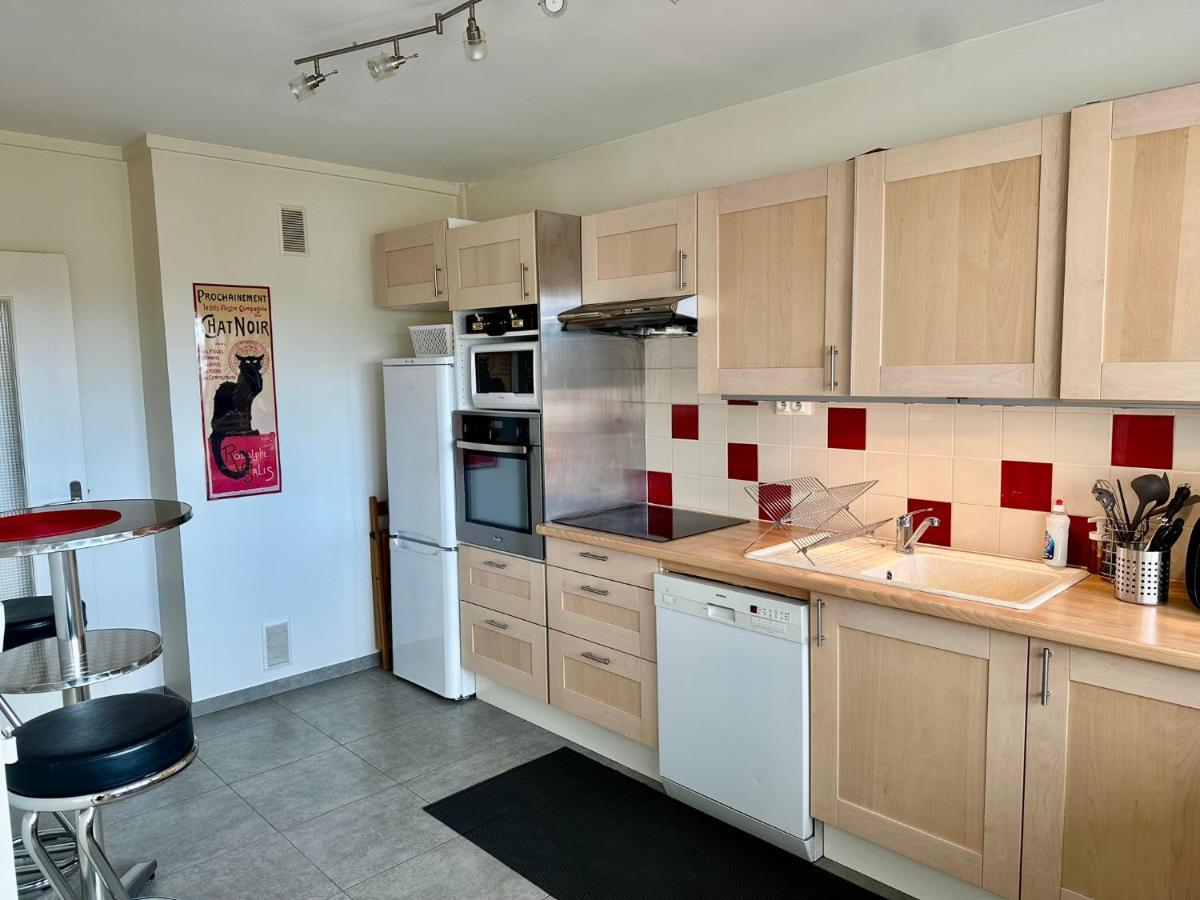 La C@Sa: Appartement Lumineux De 4Pieces / 3Ch/ Balcon/ Parking Баньоле Экстерьер фото