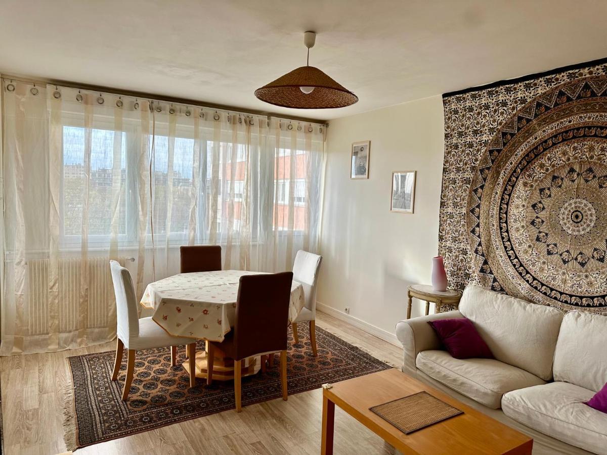 La C@Sa: Appartement Lumineux De 4Pieces / 3Ch/ Balcon/ Parking Баньоле Экстерьер фото